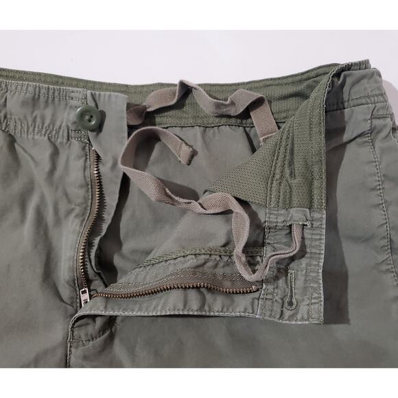 Nike the Athletic Dept 12" Cargo Shorts Mens Size L Green Drawstring Utility - Picture 8 of 13